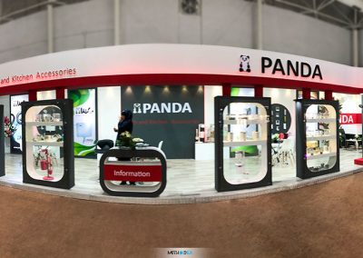 غرفه نمایشگاه شرکت پاندا