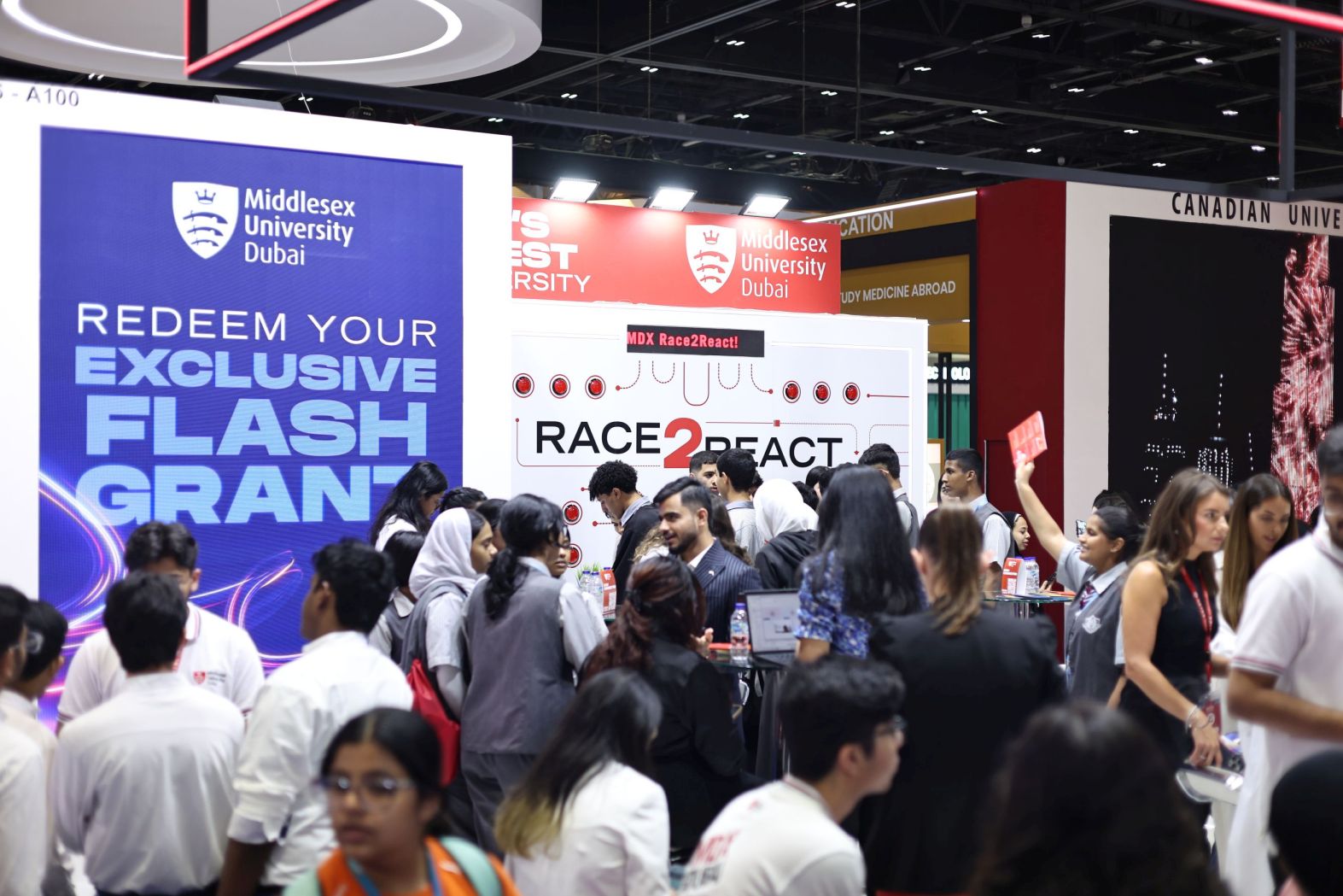 ایونت های مهم در نمایشگاه تحصیلی دبی